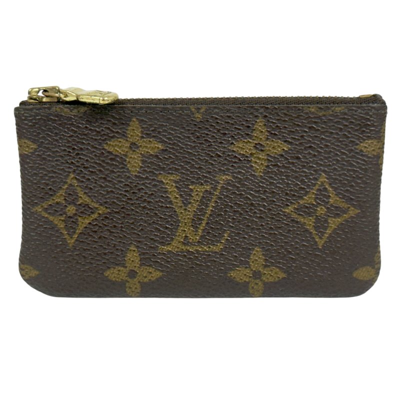 LOUIS VUITTON 老花 拉鏈鑰匙扣卡包-2