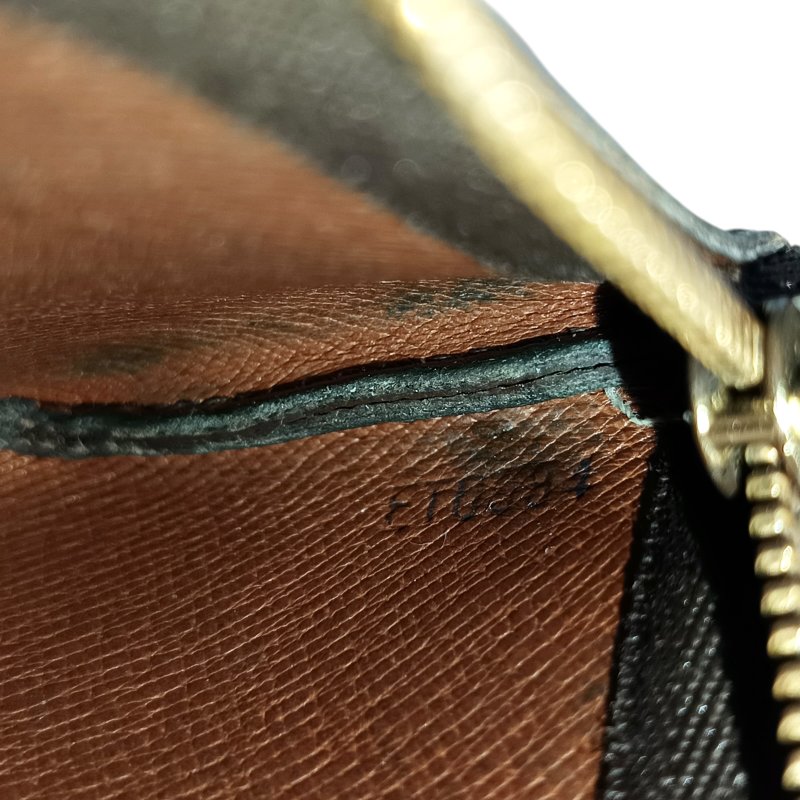 LOUIS VUITTON 老花 拉鏈鑰匙扣卡包-14