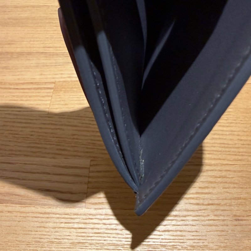 CELINE 拼色中夾卡其灰粉色-14