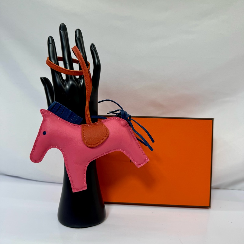 愛馬仕 HERMES Rodeo Pegase MM 小馬吊飾（三色拼色）NO YEAR STAMP-2