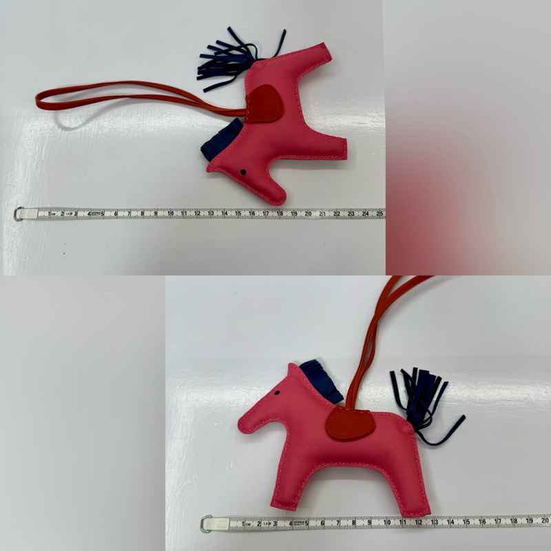 愛馬仕 HERMES Rodeo Pegase MM 小馬吊飾（三色拼色）NO YEAR STAMP-6