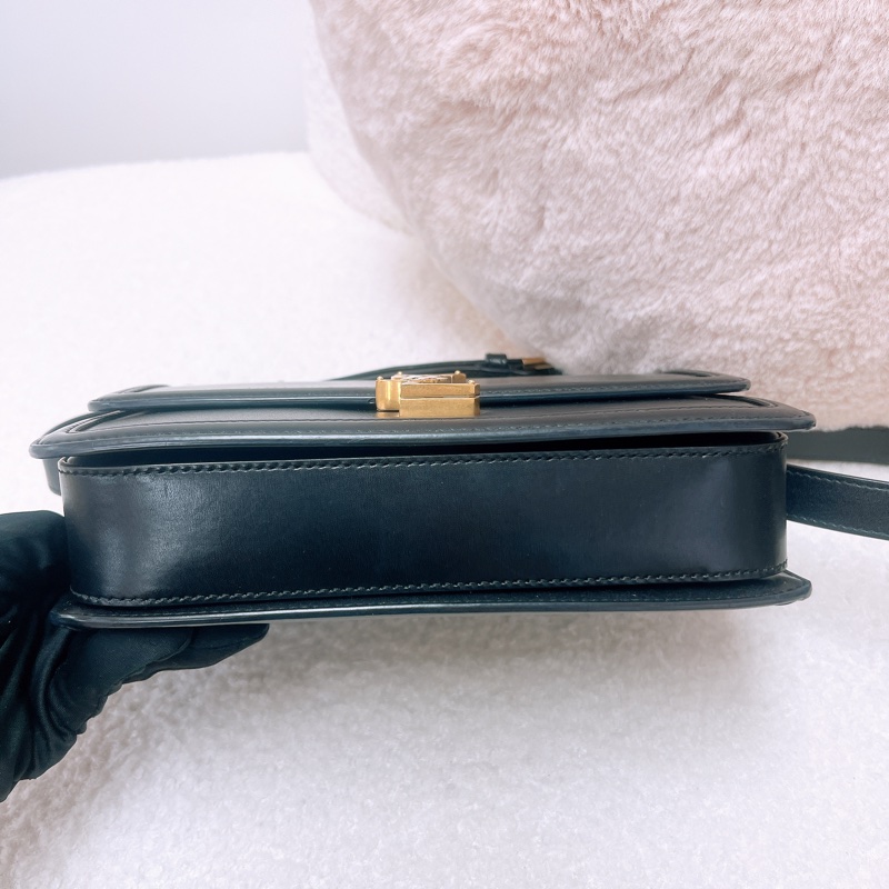 YSL solferino box 黑金豆腐包/郵差包-2