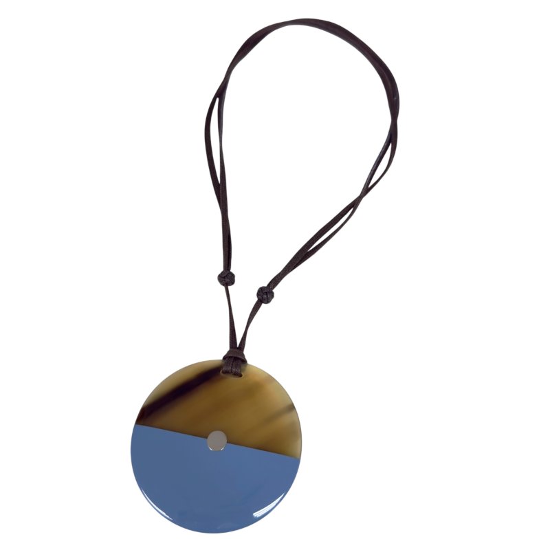 HERMES 水牛角 頸繩-1