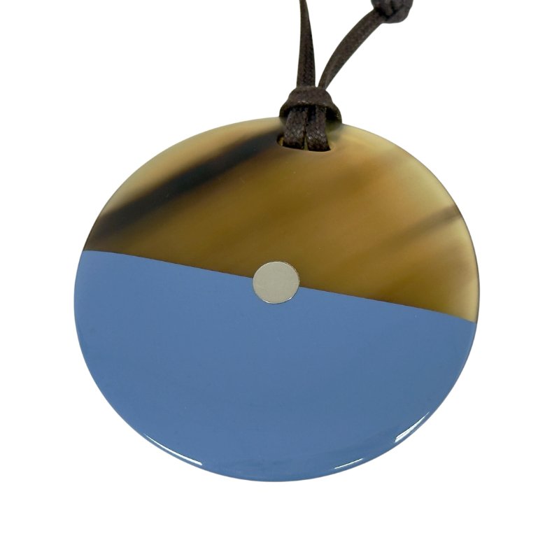 HERMES 水牛角 頸繩-4