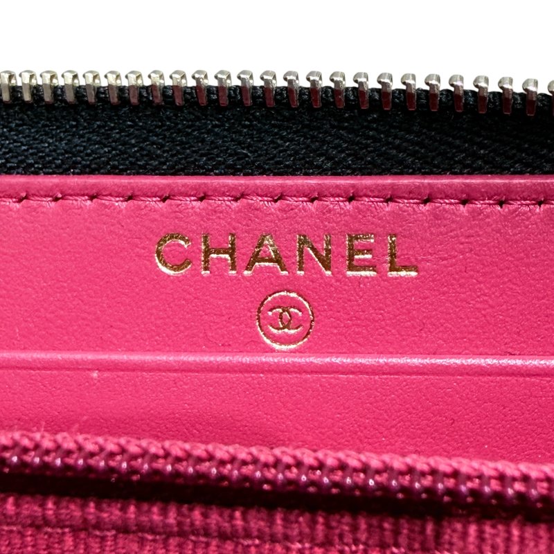 CHANEL 香奈兒 AP0948 CHANEL19系列 Zipper Medium Wallet 羊皮 中夾 黑色 金釦-7