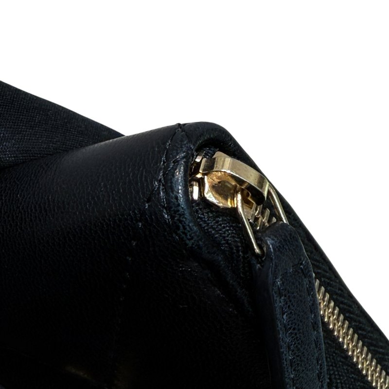 CHANEL 香奈兒 AP0948 CHANEL19系列 Zipper Medium Wallet 羊皮 中夾 黑色 金釦-15