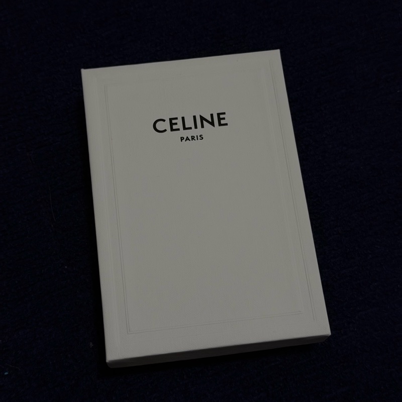 CELINE Triomphe 黃銅水晶項鍊-2