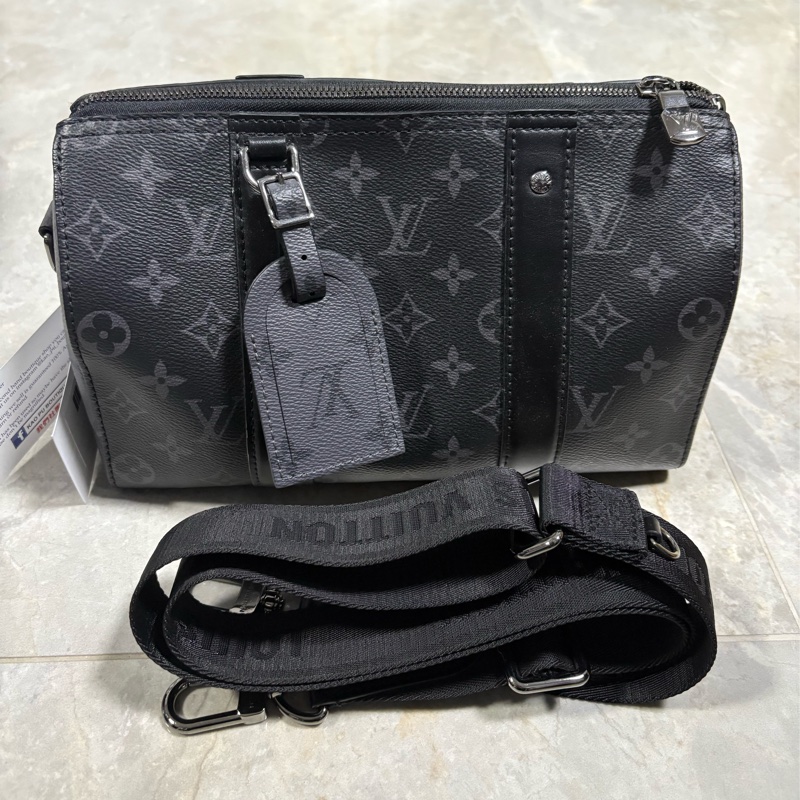 Louis Vuitton 黑老花City Keepall單肩包 M45936-0