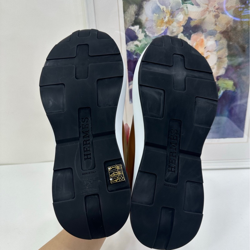 HERMES愛馬仕Gramme男士休閒鞋 43碼閒置-4