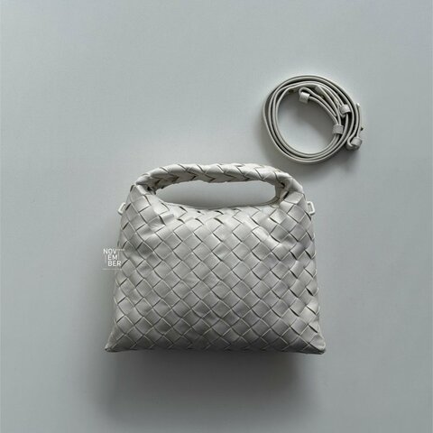 99新🆕 Bottega Veneta BV Mini Hop 白色