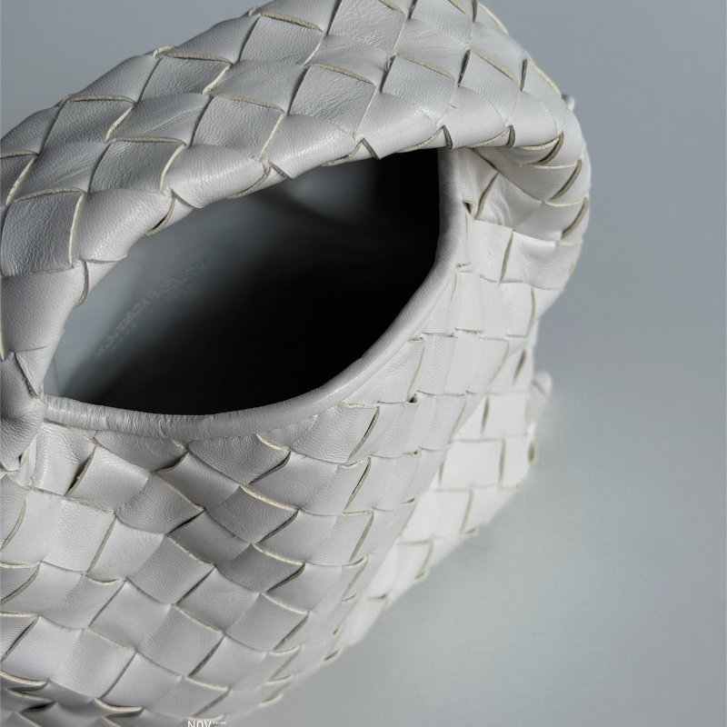 99新🆕 Bottega Veneta BV Mini Hop 白色-3