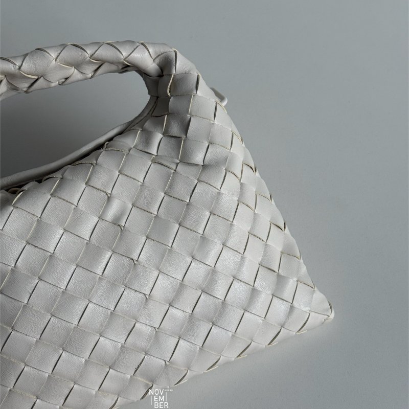 99新🆕 Bottega Veneta BV Mini Hop 白色-4