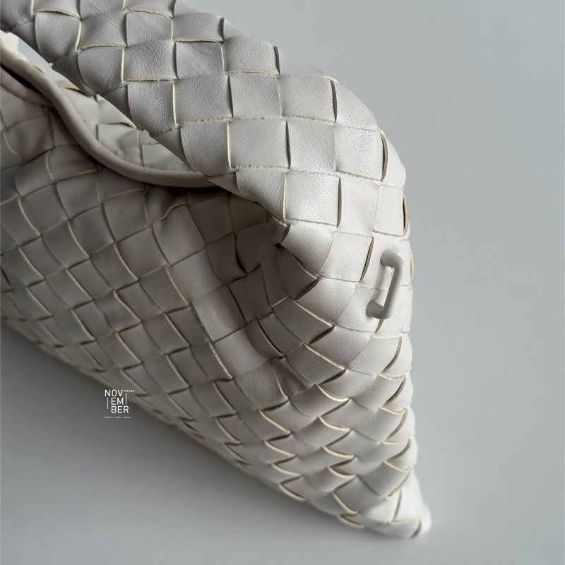 99新🆕 Bottega Veneta BV Mini Hop 白色-5