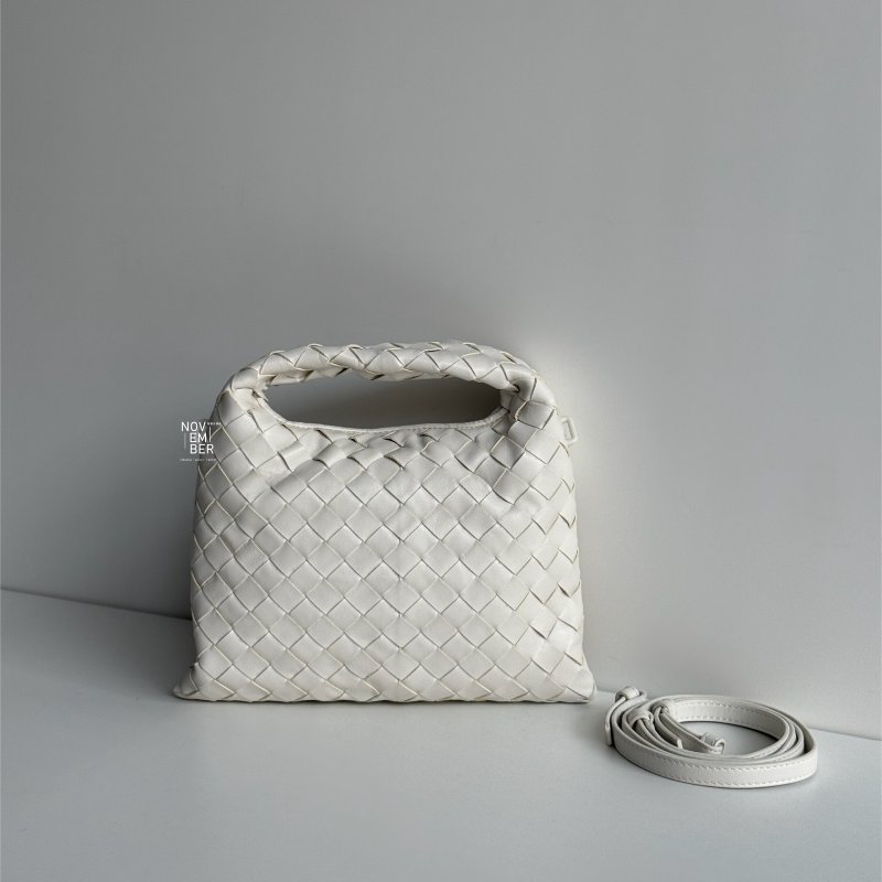 99新🆕 Bottega Veneta BV Mini Hop 白色-6