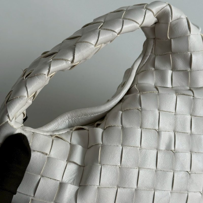 99新🆕 Bottega Veneta BV Mini Hop 白色-9