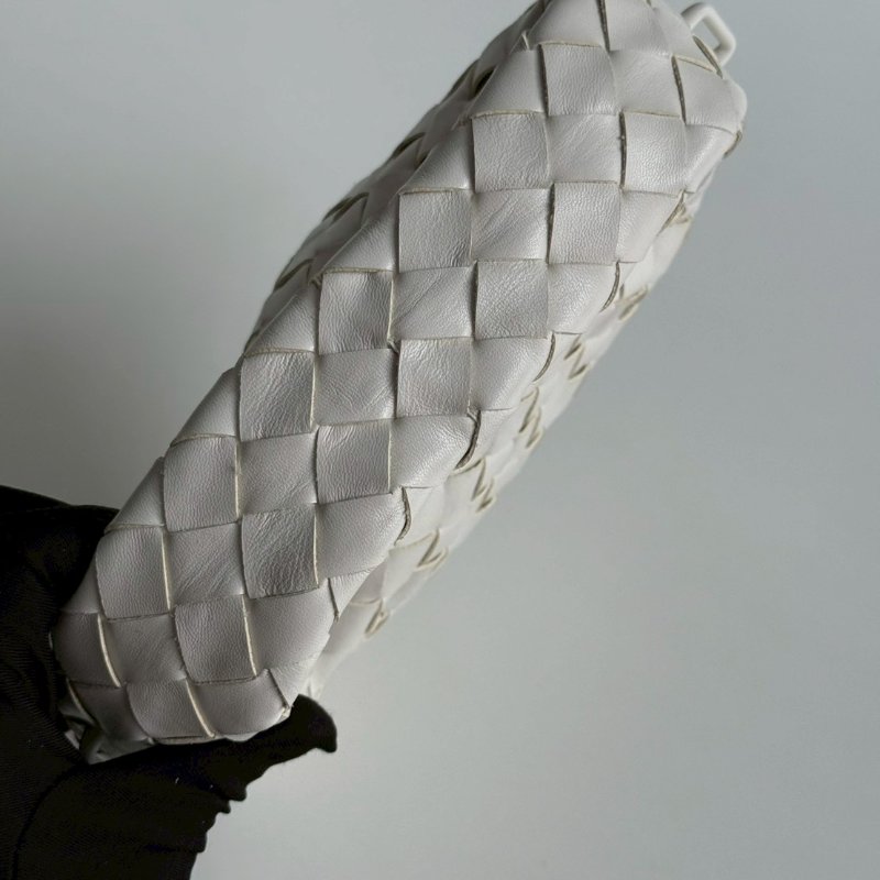 99新🆕 Bottega Veneta BV Mini Hop 白色-12