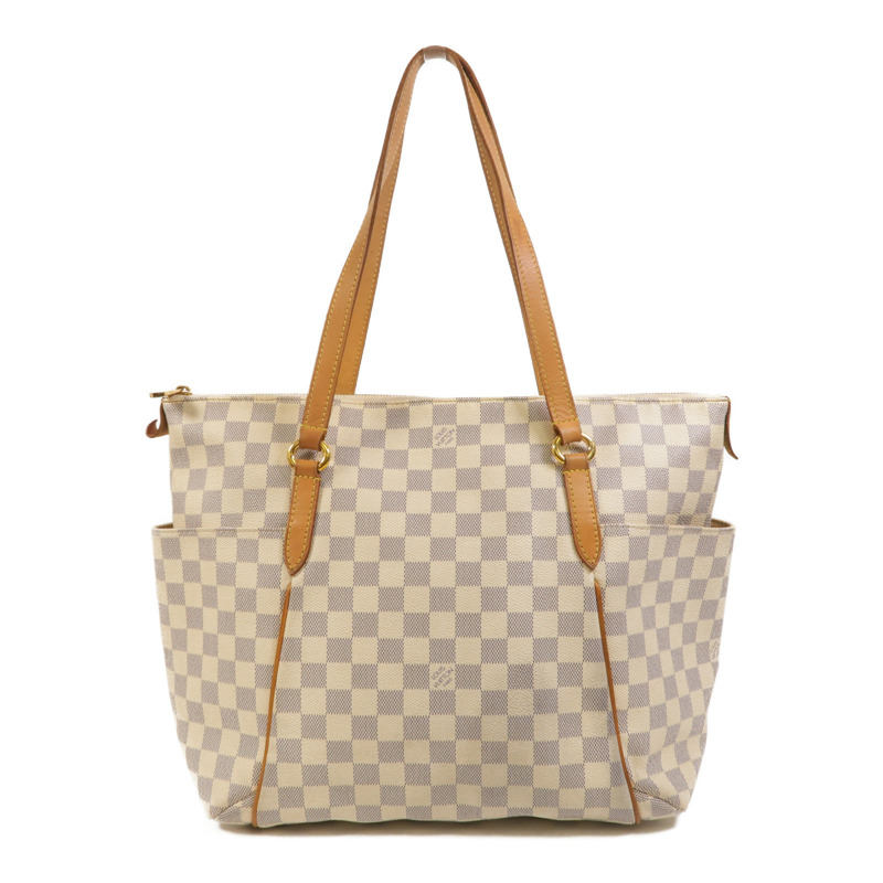 LOUIS VUITTON Damier Azur Totally金扣肩背袋-0
