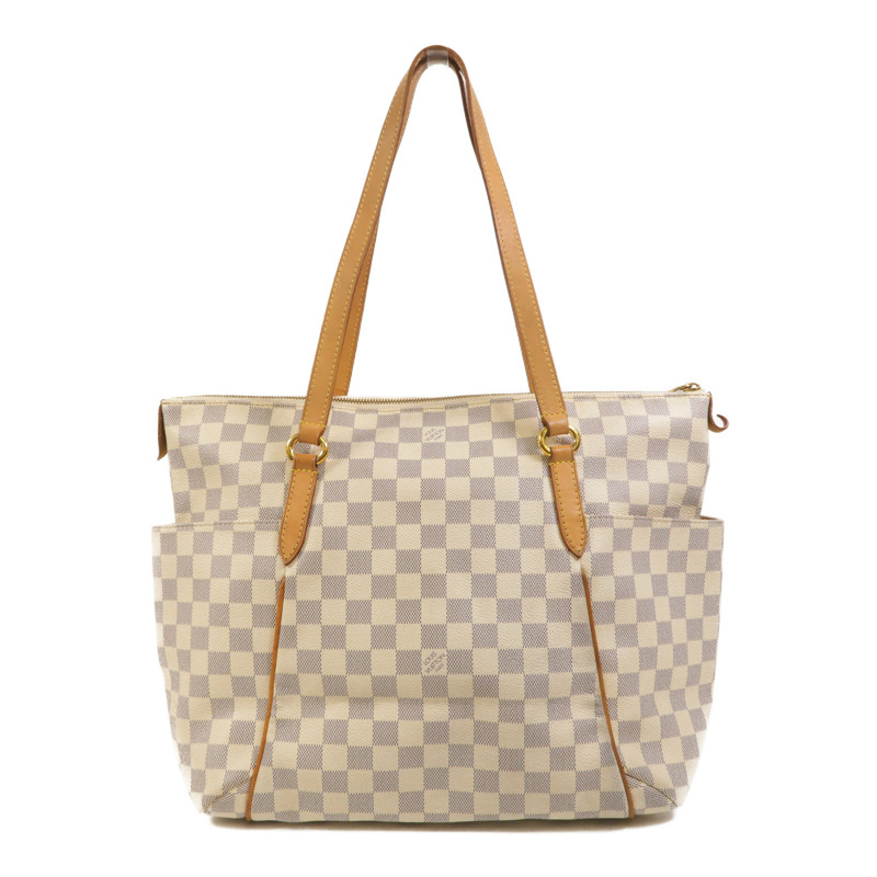 LOUIS VUITTON Damier Azur Totally金扣肩背袋-1