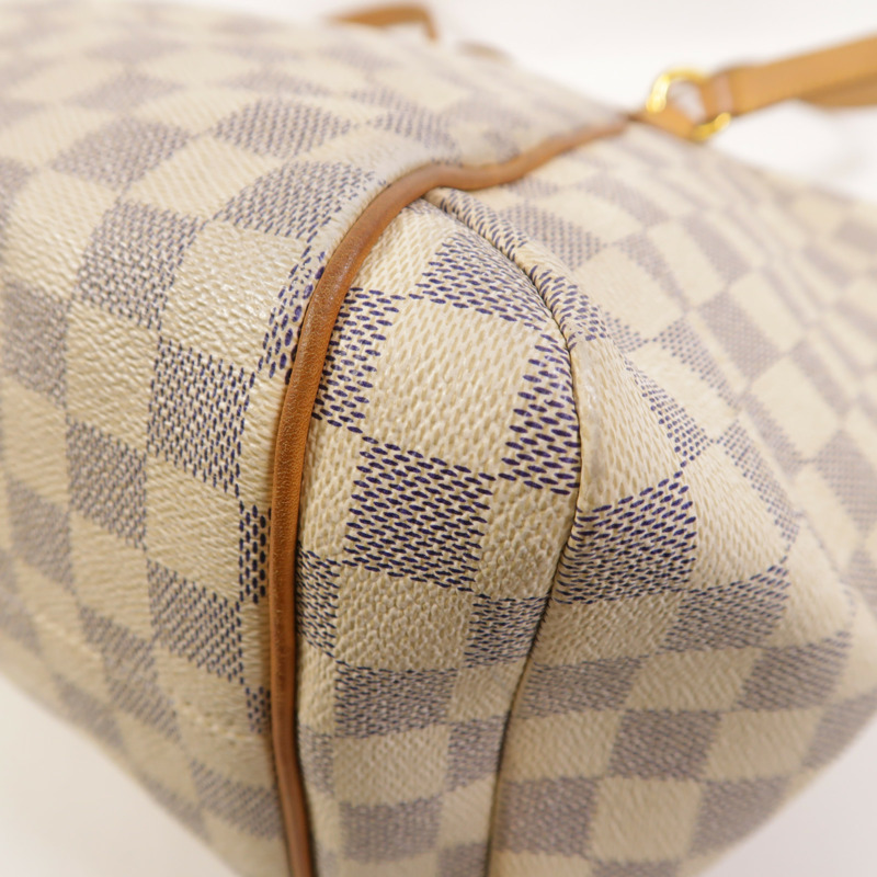 LOUIS VUITTON Damier Azur Totally金扣肩背袋-14