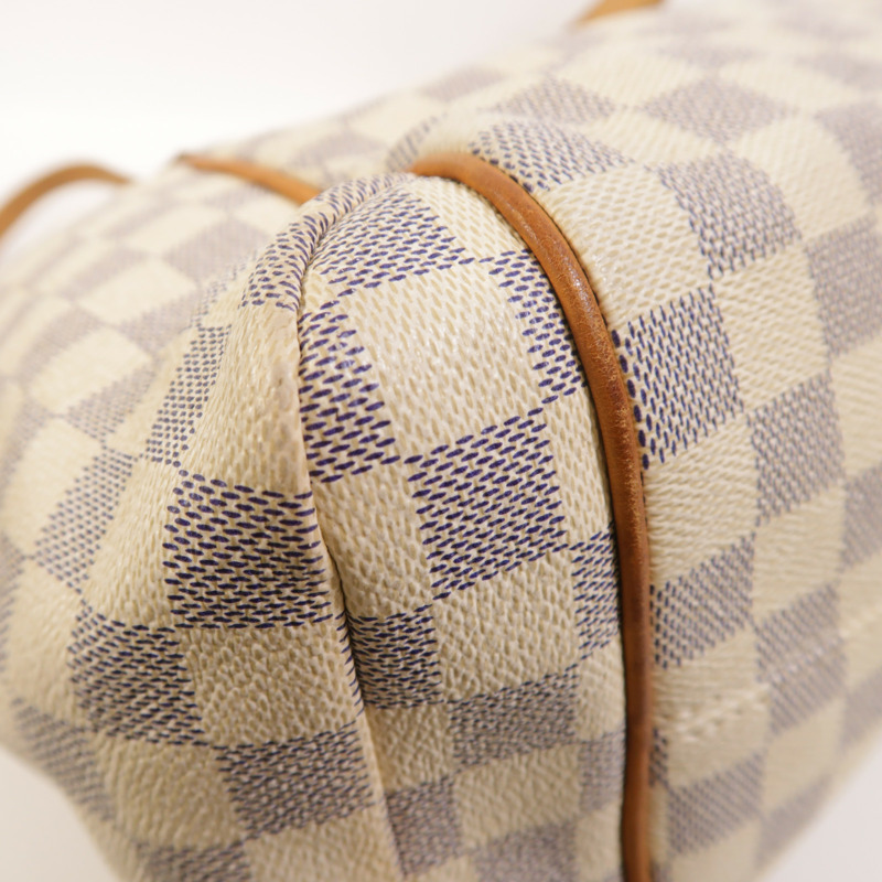LOUIS VUITTON Damier Azur Totally金扣肩背袋-15