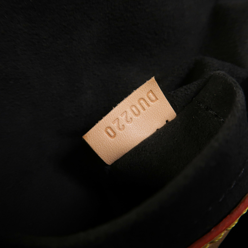 LOUIS VUITTON Monogram Duffle金扣手挽肩背兩用袋棕色-6