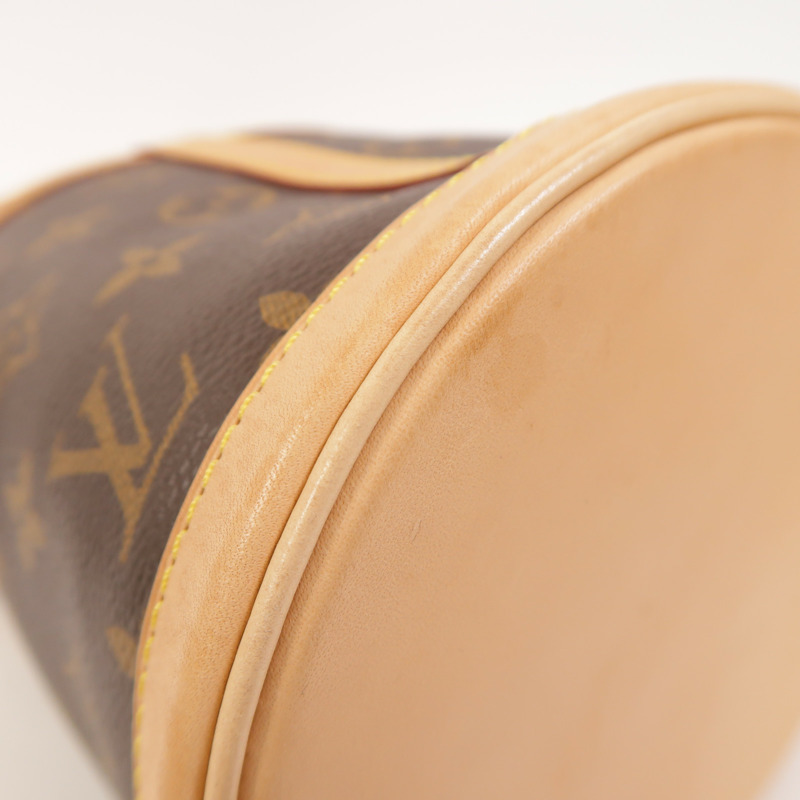 LOUIS VUITTON Monogram Duffle金扣手挽肩背兩用袋棕色-11