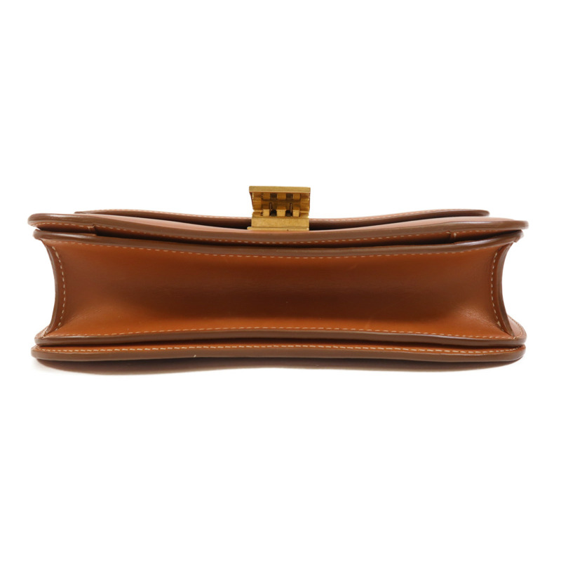 CELINE Box Calf皮革Classic Box Medium金扣肩背袋-3