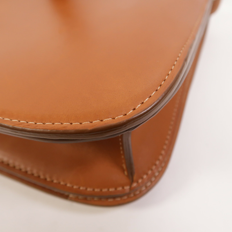 CELINE Box Calf皮革Classic Box Medium金扣肩背袋-13