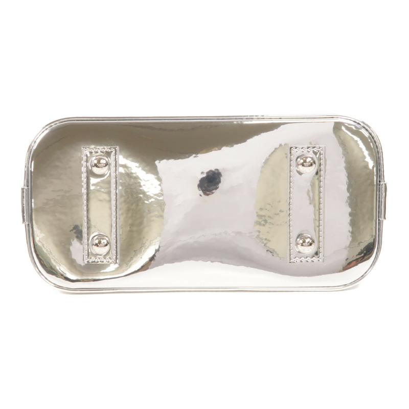 LOUIS VUITTON 塗層帆布Alma BB銀扣手挽肩背兩用袋-3