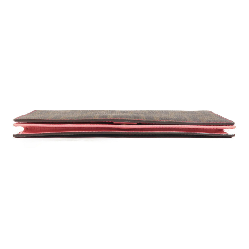 FENDI 塗層帆布Wallet On Chain金扣鏈帶肩背袋-3