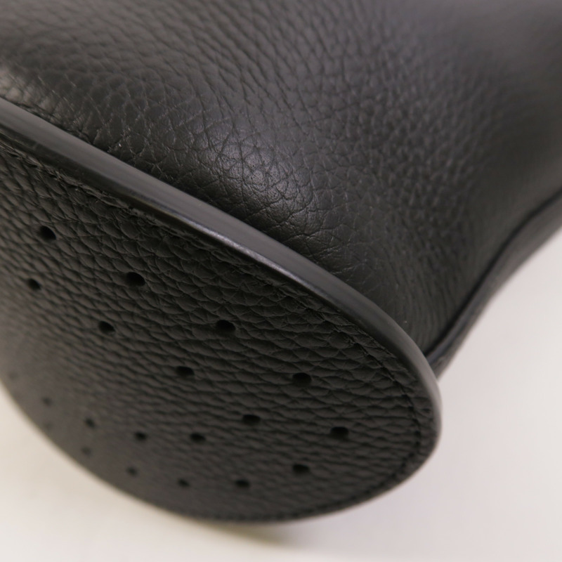 Delvaux 牛皮皮革Pin Twist銀扣手挽肩背兩用袋-11