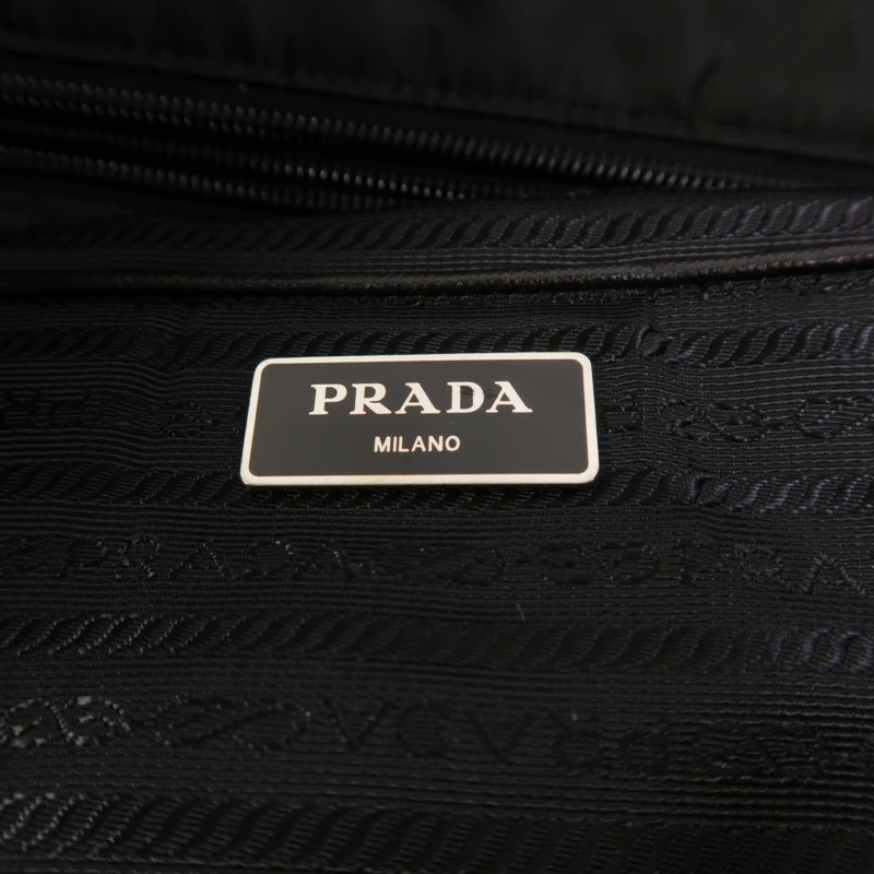 PRADA 尼龍2 Way Shoulder金扣手挽肩背兩用袋-5