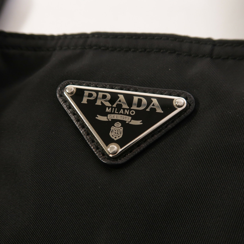 PRADA 尼龍2 Way Shoulder金扣手挽肩背兩用袋-8