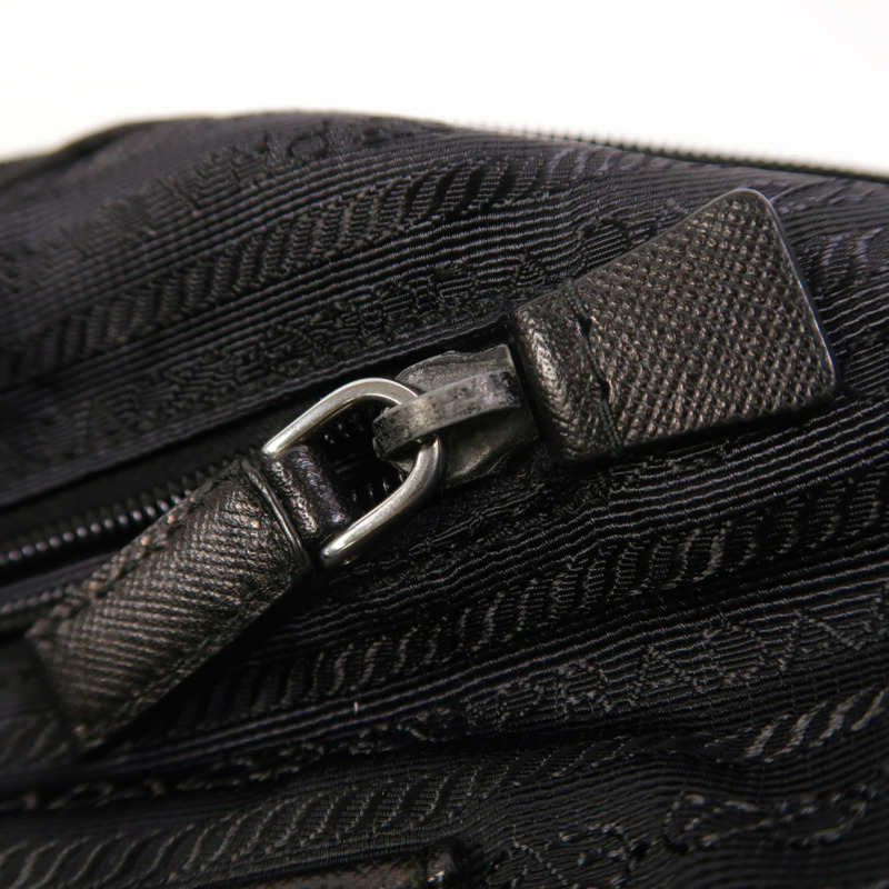 PRADA 尼龍2 Way Shoulder金扣手挽肩背兩用袋-14