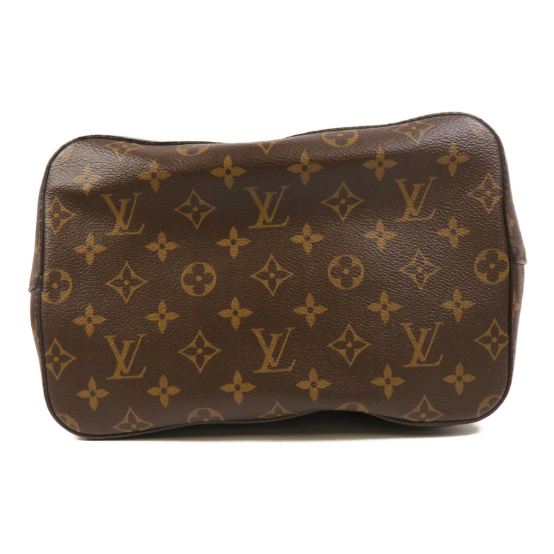 LOUIS VUITTON Monogram NeoNoe MM金扣肩背袋棕色-3