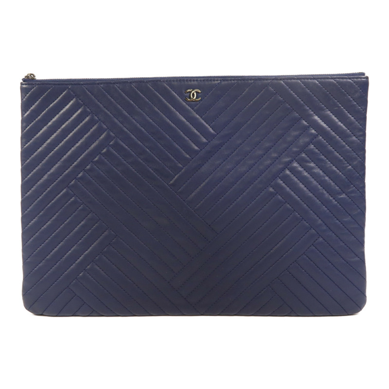 CHANEL 羊皮皮革Clutch Bag手拿包-0