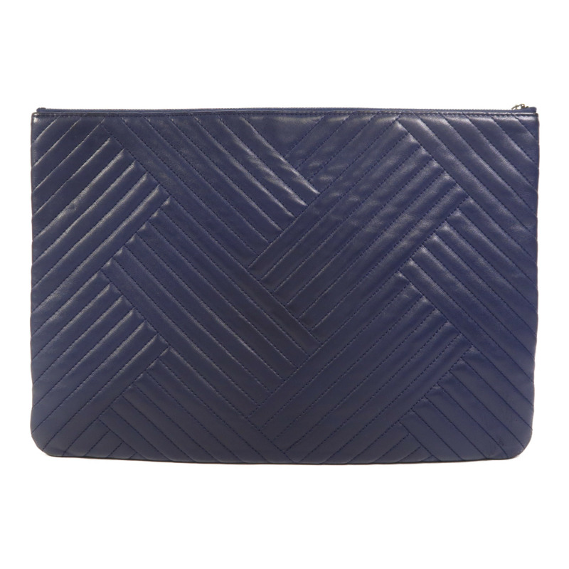 CHANEL 羊皮皮革Clutch Bag手拿包-1