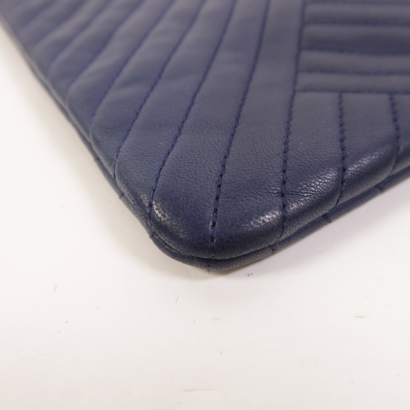 CHANEL 羊皮皮革Clutch Bag手拿包-11