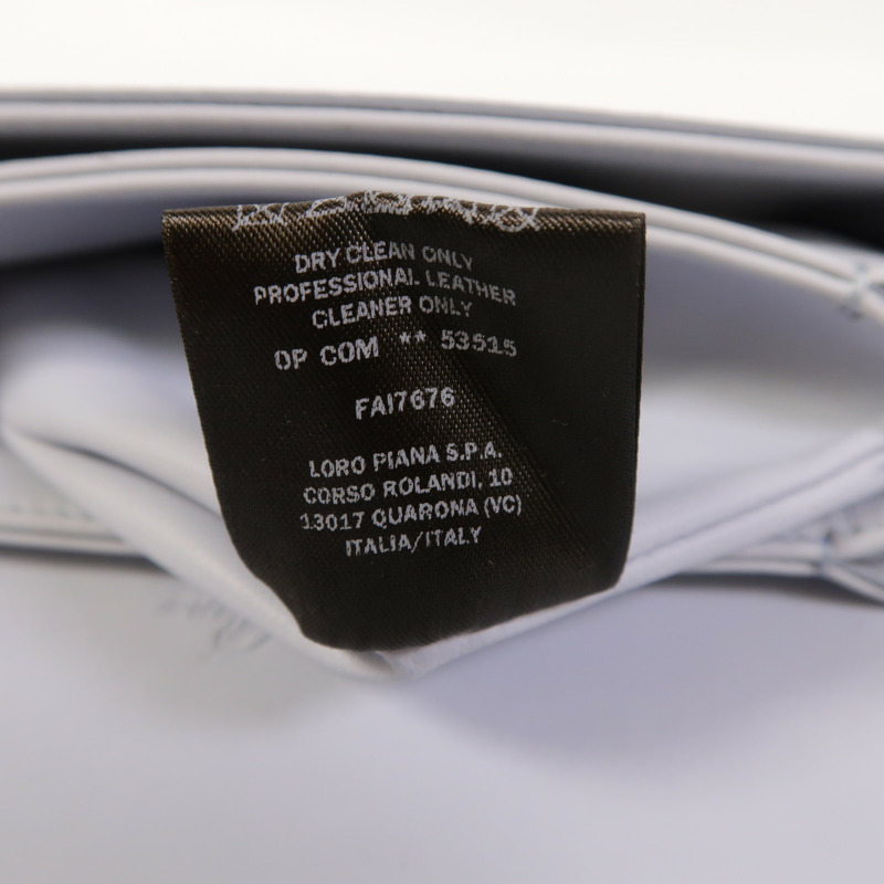 Loro Piana 羊皮皮革Lock In肩背袋-8