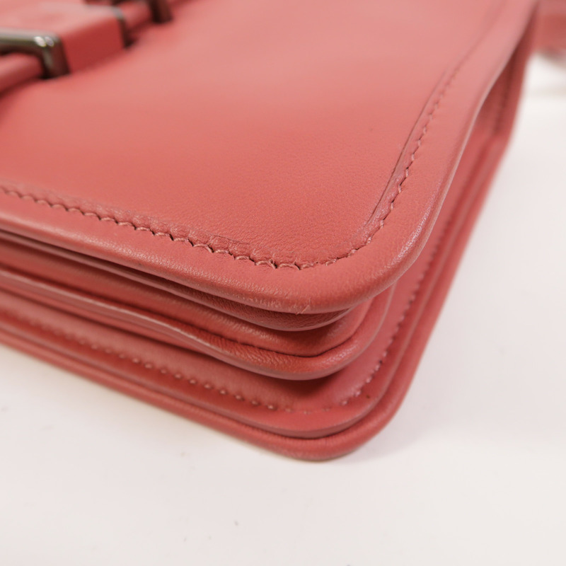 Loro Piana 羊皮皮革Lock In肩背袋-12