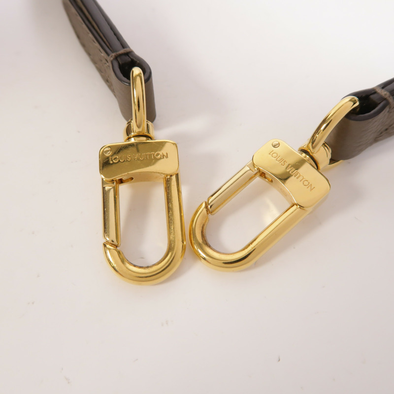 LOUIS VUITTON Monogram/牛皮皮革Neverfull Bandouliere Inside Out BB金扣手挽肩背兩用袋-13