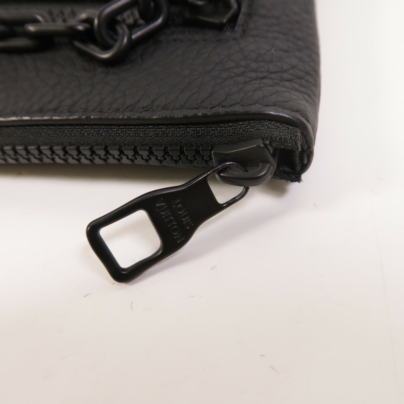 LOUIS VUITTON Monogram Taurillon Zoom With Friends A4 Pouch手拿包-13