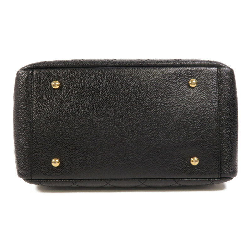 CHANEL 牛皮皮革Petite Timeless Tote金扣鏈帶肩背袋-3