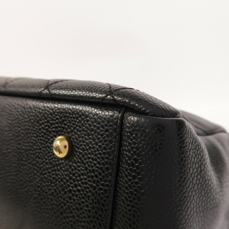 CHANEL 牛皮皮革Petite Timeless Tote金扣鏈帶肩背袋-10