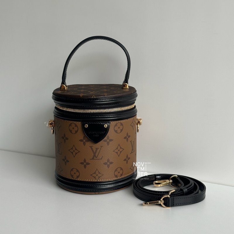 99新🆕 芯片款✨ Louis Vuitton LV 路易威登 Cannes 圓筒包-0