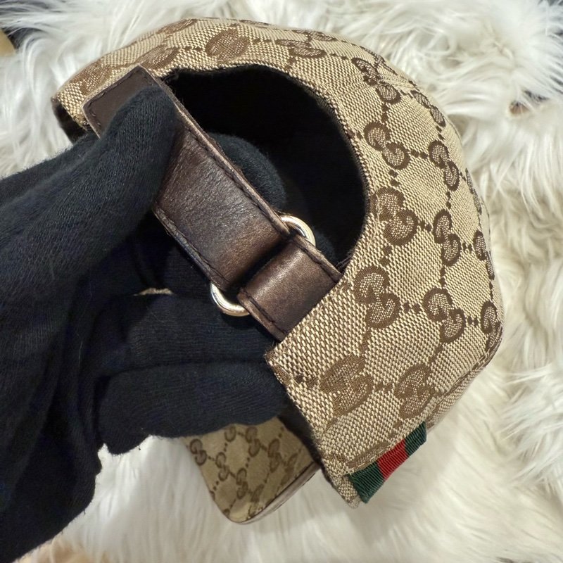 Gucci 老花棒球帽 復古鴨舌帽-2