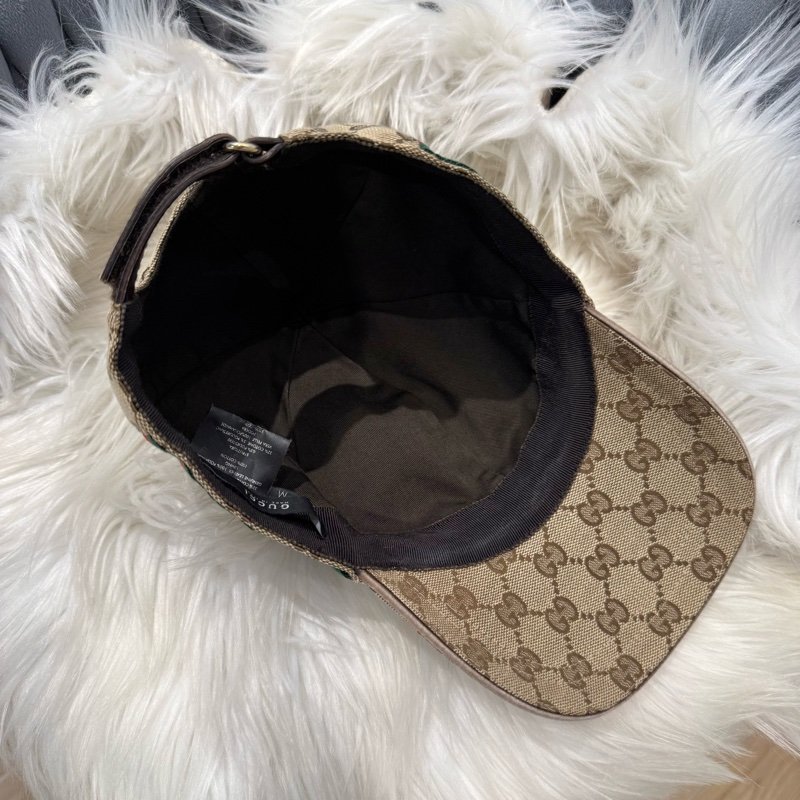 Gucci 老花棒球帽 復古鴨舌帽-3