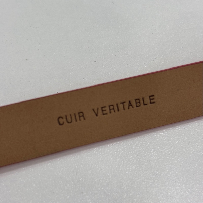 Chanel香奈兒窄版漆皮皮帶腰帶 85碼 閒置-4