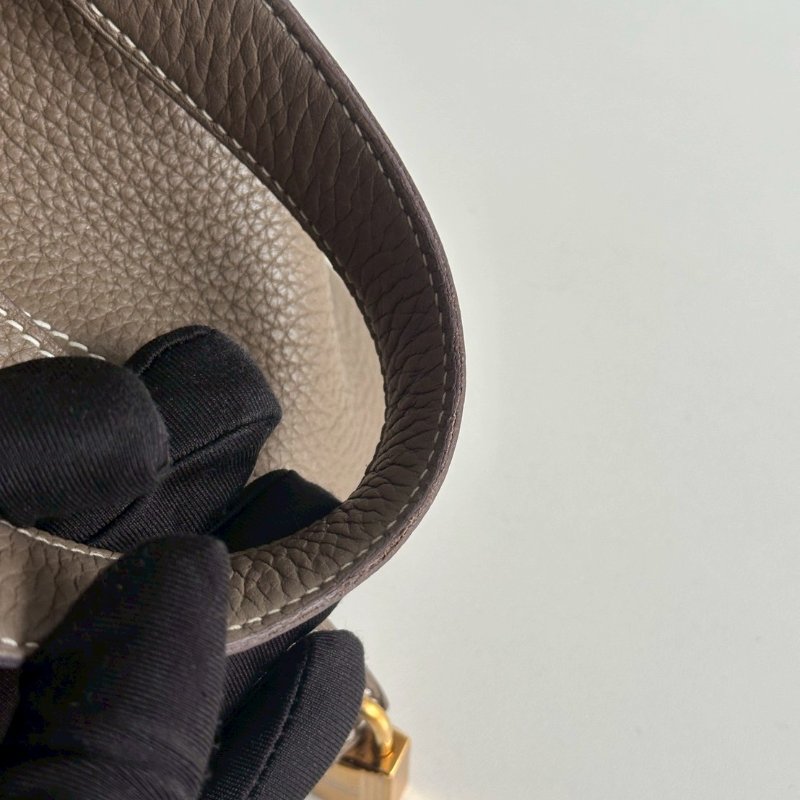 95新🫰🏻 Hermès 愛馬仕 Picotin18 大象灰金釦-10