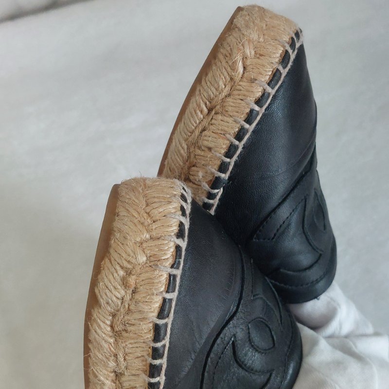 CHANEL   🌈現貨實拍 🌈香奈兒 漁夫鞋~二手(38)號-22